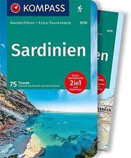 KOMPASS Wanderführer Sardinien: Wanderführer mit Extra-Tourenkarte 1:50.000 - 1:62.500, 75 Touren, GPX-Daten zum Download.