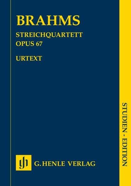 Streichquartett B-dur op. 67; Studien-Edition: Besetzung: Streichquartette (Studien-Editionen: Studienpartituren)