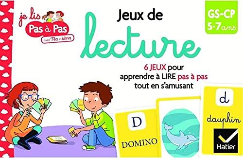 Jeux de lecture, GS-CP, 5-7 ans : 6 jeux pour apprendre à lire pas à pas tout en s'amusant