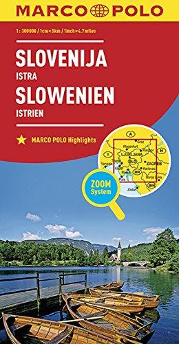 MARCO POLO Länderkarte Slowenien, Istrien 1:300 000 (MARCO POLO Länderkarten)