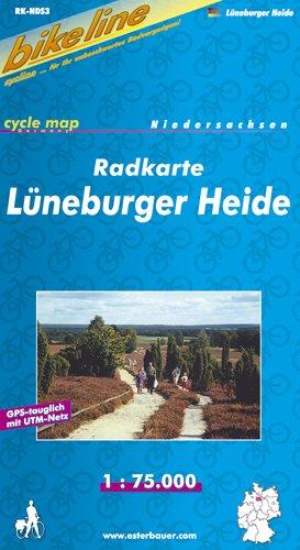 bikeline - Radkarte Lüneburger Heide  (NDS 3): GPS-tauglich mit UTM-Netz