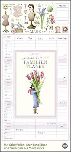 Judith Glover: Familienplaner Kalender 2021