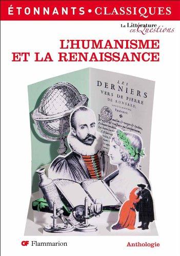 L'humanisme et la Renaissance : anthologie