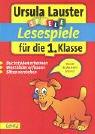 Lesespiele für die 1. Klasse