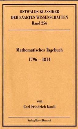 Mathematisches Tagebuch 1796-1814