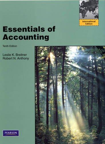 Essentials of Accounting (Reversible Edition)