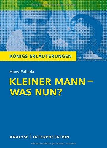 Königs Erläuterungen: Kleiner Mann - was nun? von Hans Fallada.: Textanalyse und Interpretation mit ausführlicher Inhaltsangabe und Abituraufgaben mit Lösungen