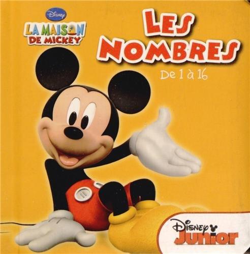 Les nombres de 1 à 16 : la maison de Mickey