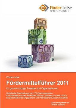 Förder-Lotse Fördermittelführer 2011 für gemeinnützige Projekte und Organisationen: Detaillierte Beschreibung von 175 Zuschussquellen für Aktivitäten ... Engagement und internationale Zusammenarbeit