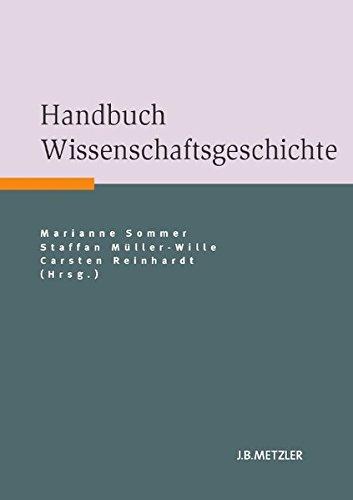 Handbuch Wissenschaftsgeschichte