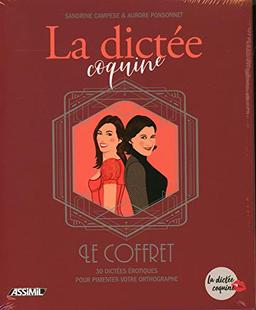 La dictée coquine, le coffret : 30 dictées coquines pour pimenter votre orthographe