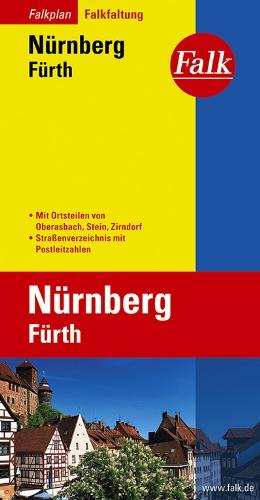 Falkplan Falk-Faltung Nürnberg / Fürth