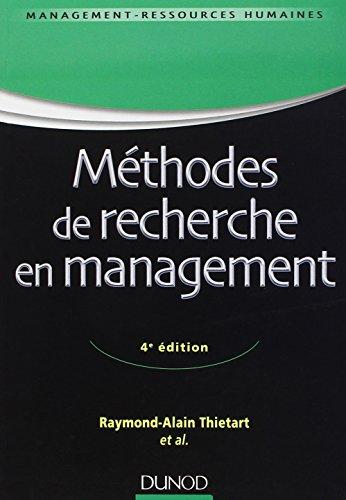 Méthodes de recherche en management