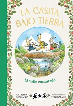 La casita bajo tierra 3 - El valle encantado (Escritura desatada, Band 3)