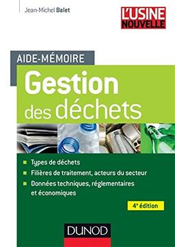 Gestion des déchets : aide-mémoire