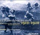 Die Jahrhundertbilanz, Audio-CDs, 1910-1920, 1 Audio-CD