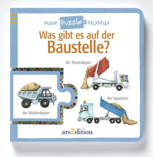 Was gibt es auf der Baustelle?: Mein Puzzle-MixMax