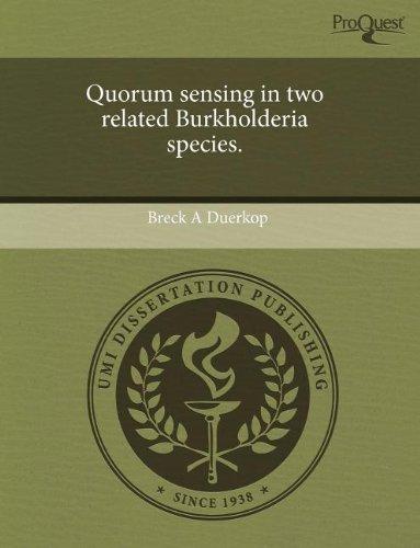 Quorum Sensing in Two Related Burkholderia Species