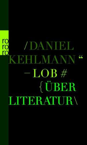 Lob: Über Literatur