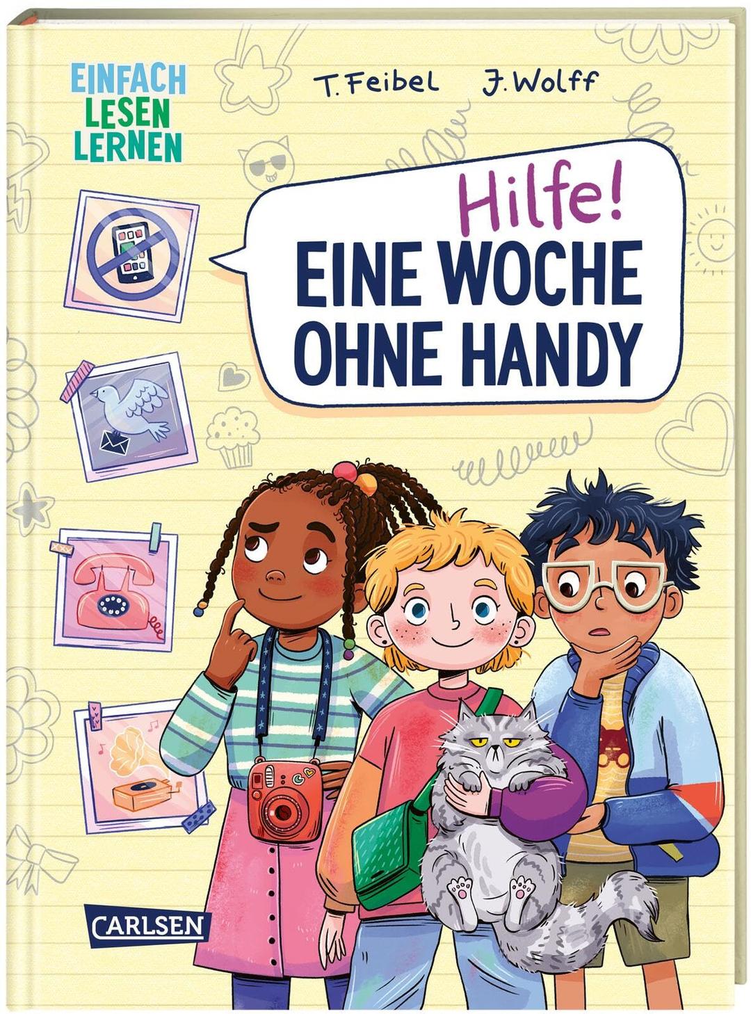 Hilfe! Eine Woche ohne Handy: Einfach Lesen Lernen | Spannendes Kinderbuch über den Umgang mit neuen Medien ab 7