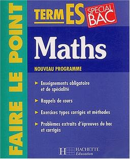 Maths, terminales ES : spécial bac