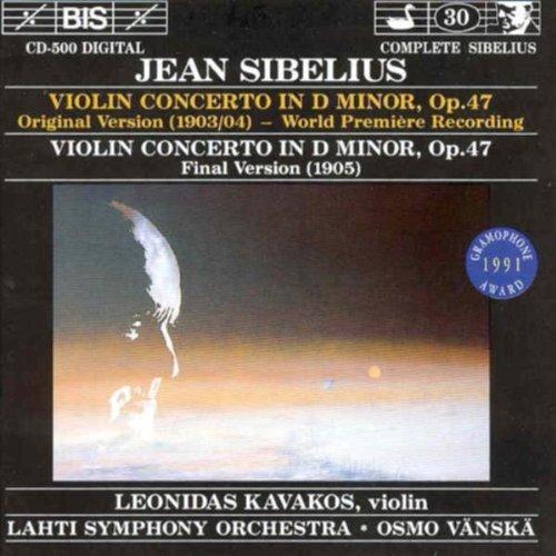 Gesamtedition Vol. 30: Violin Concerto Op. 47 Original Version / Final Version