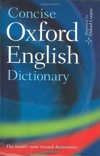 Concise Oxford English Dictionary (Diccionarios)