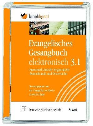 Evangelisches Gesangbuch elektronisch, Version 3.1: CD-ROM in Super-Jewel-Case