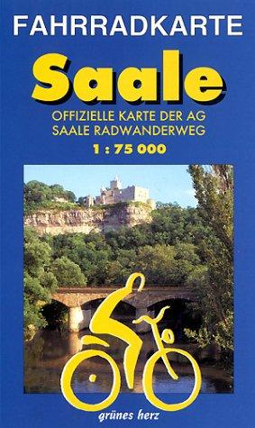 Fahrradkarten-Set: Saale: Mit "Saale 1: Fichtelgebirge - Saalburg", "Saale 2: Saaldorf - Rudolstadt", Saale 3: Rudolstadt - Camburg", "Saale 4: ... Offizielle Karte der AG Saaleradweg. 1:75.000