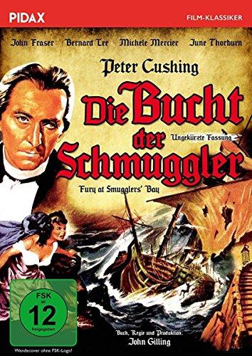 Die Bucht der Schmuggler (Fury at Smuggler's Bay) / Spannender Abenteuerfilm mit Peter Cushing, Bernard Lee und Michèle Mercier (Pidax Film-Klassiker)