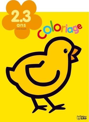 Coloriage poussin : 2-3 ans ( périmé )