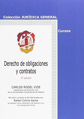 Derecho de obligaciones y contratos (Jurídica general-Cursos)