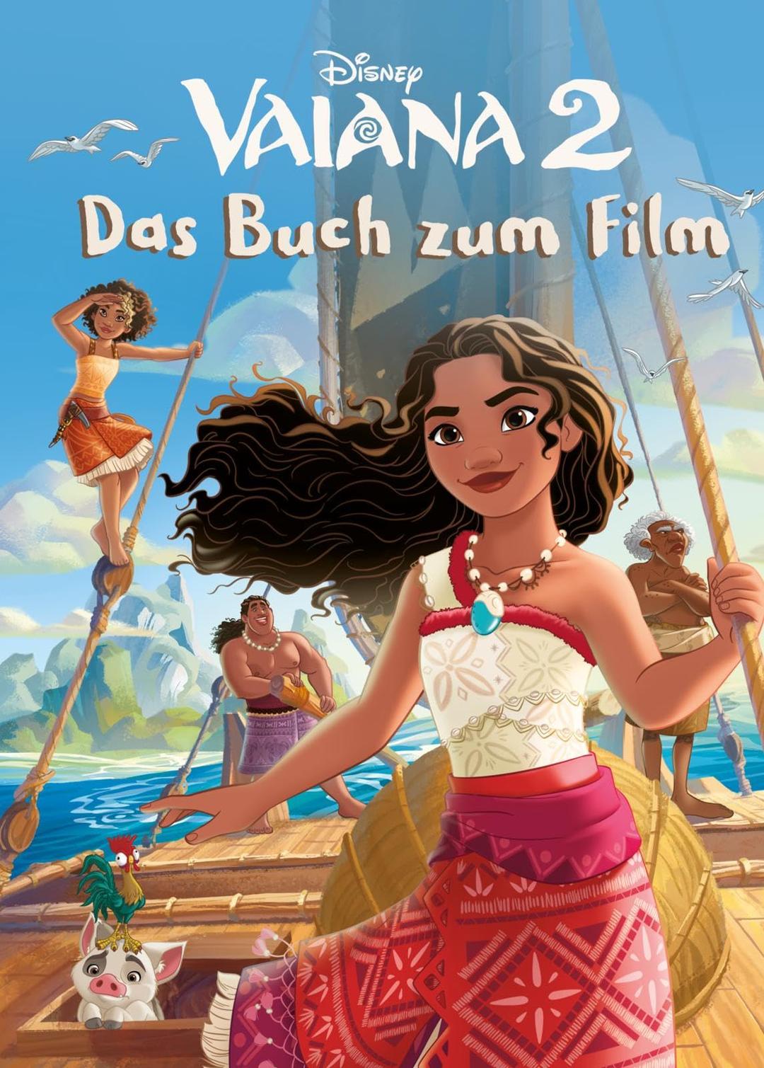 Disney Filmbuch zum Vorlesen: Vaiana 2: Das Buch zum Film: Offizielles Vorlesebuch ab 3 Jahren zur Fortsetzung des Disney Filmhits