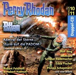 Perry Rhodan - Hörbuch 10 /11: Atlan, Admiral der Sterne - Sturm auf die PADOM (Eins A future)