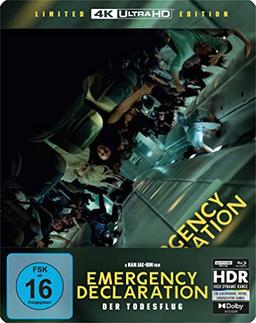 Emergency Declaration - Der Todesflug - Steelbook (4K Ultra HD) (+ Blu-ray)