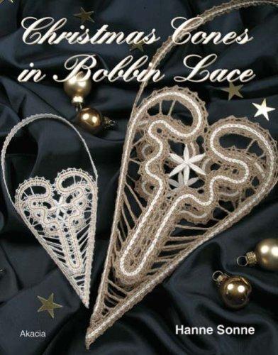 Christmas Cones in Bobbin Lace