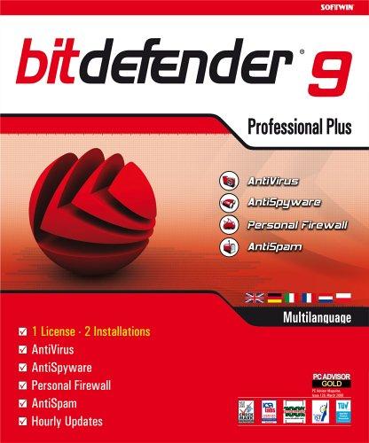 BitDefender 9 Professional (Anitvirus & Firewall Protection), 1 Year Licence