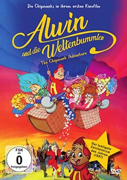 Alwin und die Weltenbummler - The Chipmunk Adventure - Die Chipmunks in ihrem ersten Kinofilm - Der Original Alvin NEU GEMASTERT