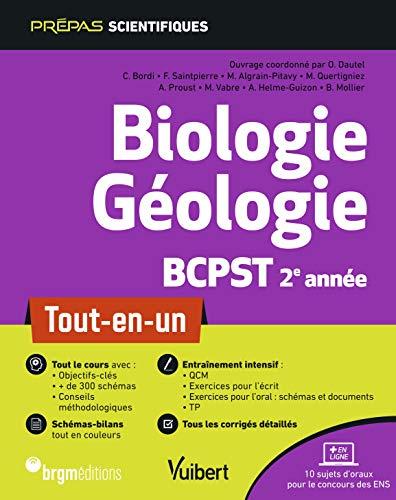 Biologie géologie BCPST 2e année : tout-en-un