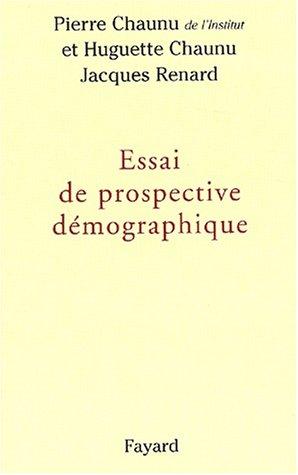 Essai de prospective démographique