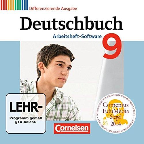 Deutschbuch - Zu allen differenzierenden Ausgaben / 9. Schuljahr - Übungs-CD-ROM zum Arbeitsheft