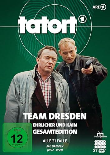 Tatort - Team Dresden Gesamtedition: Ehrlicher & Kain (Peter Sodann & Bernd Michael Lade) - Alle 21 Fälle aus Dresden [21 DVDs]