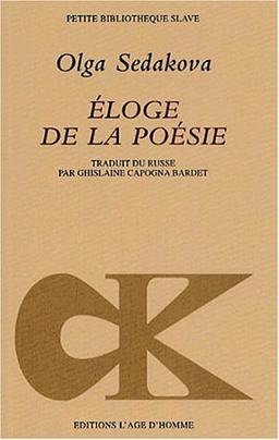 Éloge de la poésie