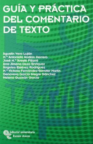 Guía y práctica del comentario de texto (Manuales)