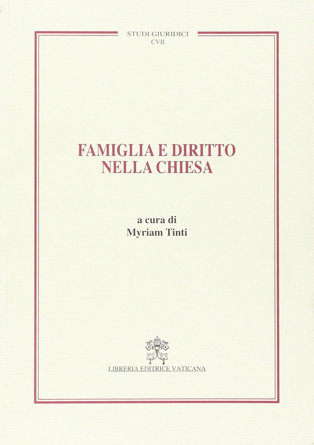 Famiglia e diritto nella Chiesa