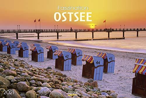 Faszination Ostsee 2021: Großer Foto-Wandkalender von der Küste und der Ostsee in Deutschland. PhotoArt Panorama Querformat: 58x39 cm.