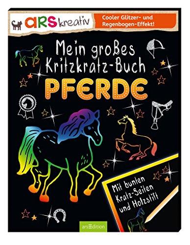 Mein großes Kritzkratz-Buch Pferde