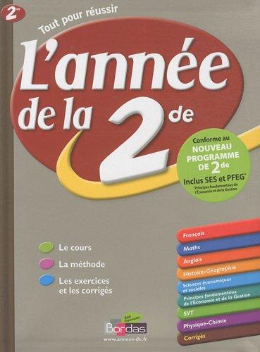 L'année de la 2de