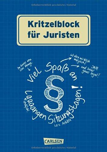 Kritzelblock für Juristen