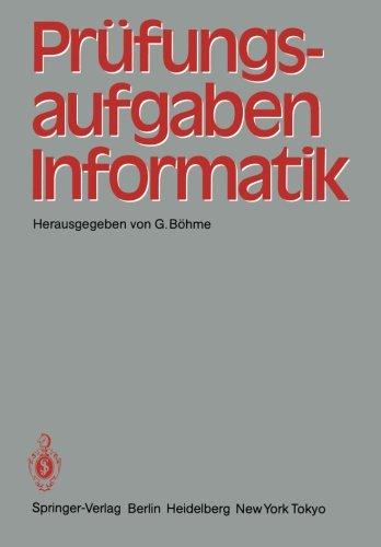 Prüfungsaufgaben Informatik